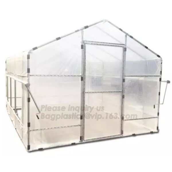 Agricultural Glass Green House for Commerical,Pop up Greenhouse Eco-friendly Fiberglass Poles Overlong Cover 98"x49"x53"