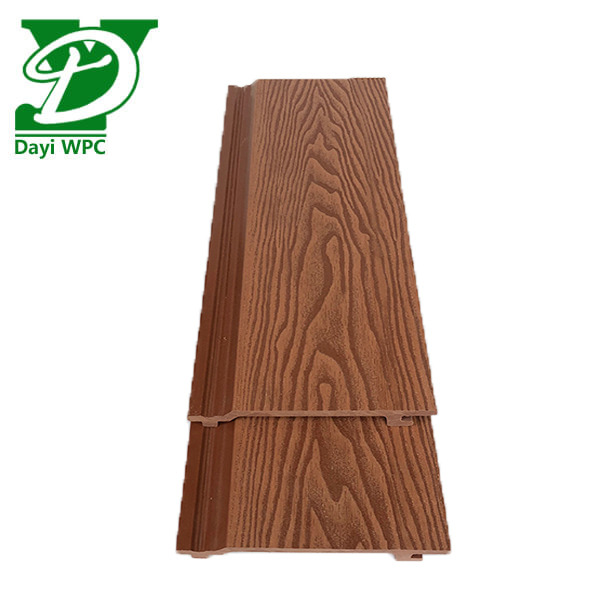 Wood Plastic Composite WPC Outdoor Cladding House Decorative Weather Proof
