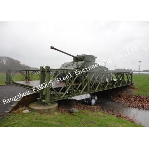 China Pre - Engineered Modular Military Pontoon Bailey Bridge Heavy Load Capacity wholesale