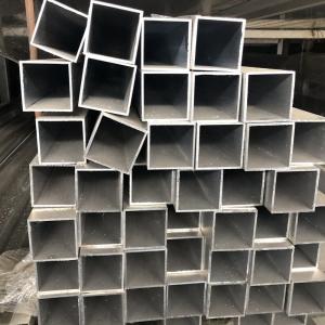 Mat Anodizing Bending Aluminium Tubing Square Alloy Rectangular Section Tube