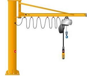 Workshop BZ Type A3 500kg Pillar Mounted Jib Fixed Column Cantilever Crane