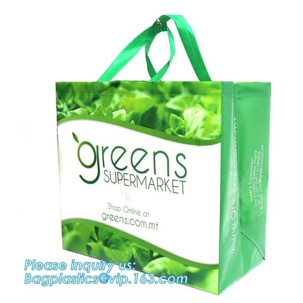 customized promotional laminated gift shopping tote polypropylene pp non woven bag, Promotional New Fashion Tote Non Wov