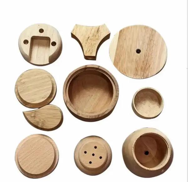 Quality ODM Customized CNC Wood Lathe Machine Parts ±0.1mm Tolerance OEM for sale