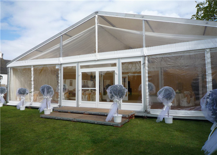 Durable Temporary Elegant Canopy Outdoor Party Tents Aluminium Structure 20m X 30m