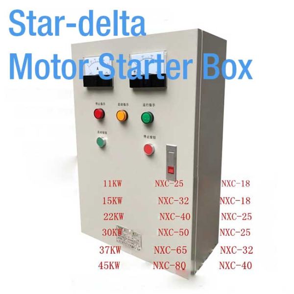 Motor Control Cabinet AC Motor Contactor Fan Start Reduced Voltage 380V~415V 3 Phase