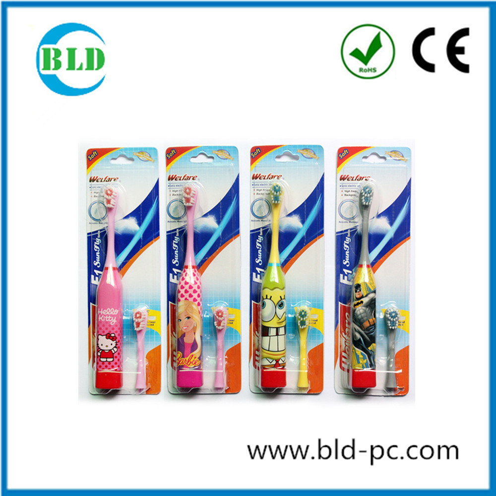 Toothbrush Companies Kid Electric Toothbrush with Dupont Soft Nylon