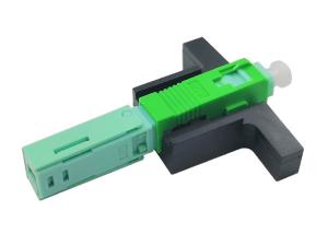 China SC APC Fiber Optic Quick Connector Single Mode FTTH Tool 0.2dB Insertion Loss wholesale