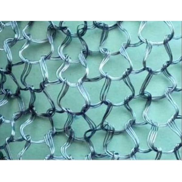 Iso Knitted Metal Mesh Multi Strand Wire Galvanized Wire Gas Liquid Filter Elements