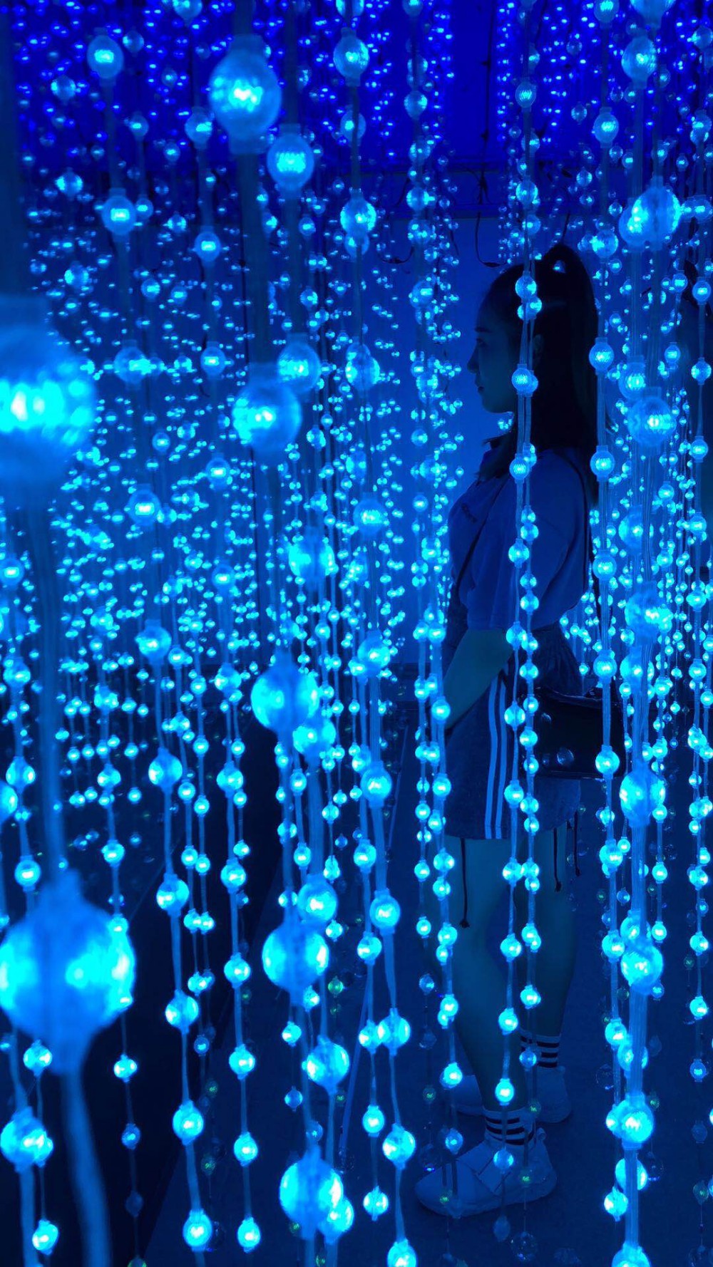 Christmas Color Changing Flexible 3D Pixel Light With Transparent Crystal