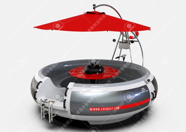 Quality 10 Person BBQ Boat Electric BBQ Donut Boat Leisure Barbecue Boat For Sale With Rgb Led Lights for sale