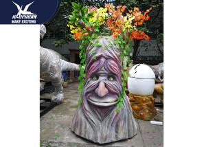 High Simulation Decorative Statue Speech Tree With Colorful Branches