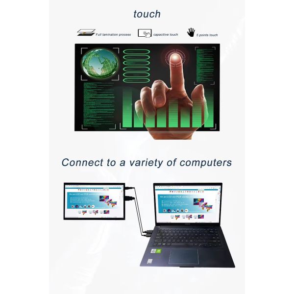 7 Inch IPS Display HDMI Raspberry Pi Capacitive Touch Screen For Raspberry Pi