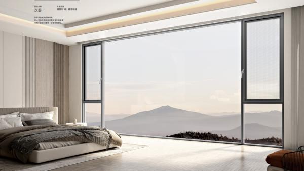 Quality Aluminum Casement Open Window With Tempered Insulated Glass And Tempered Laminated Glass for sale