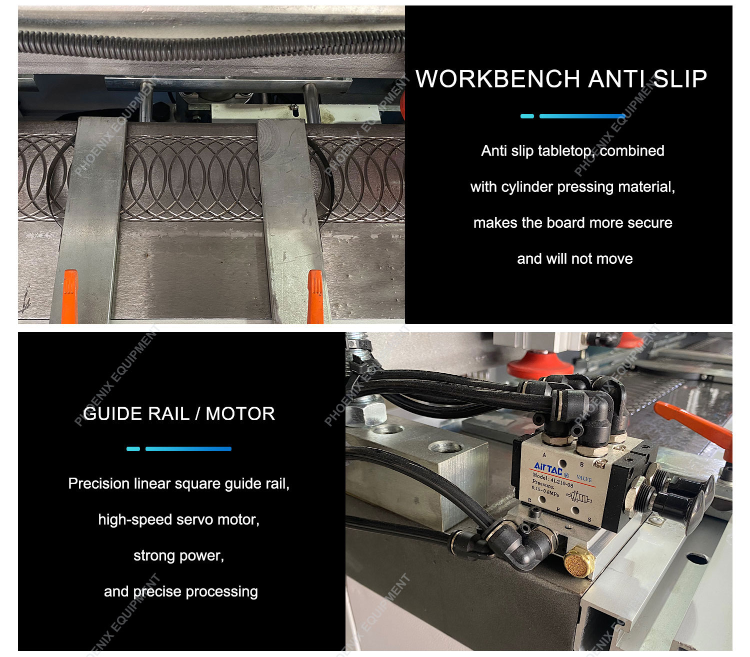 Professional 18000rpm Motor CNC Drawer Dovetail Tenoning Machine for Woodworking