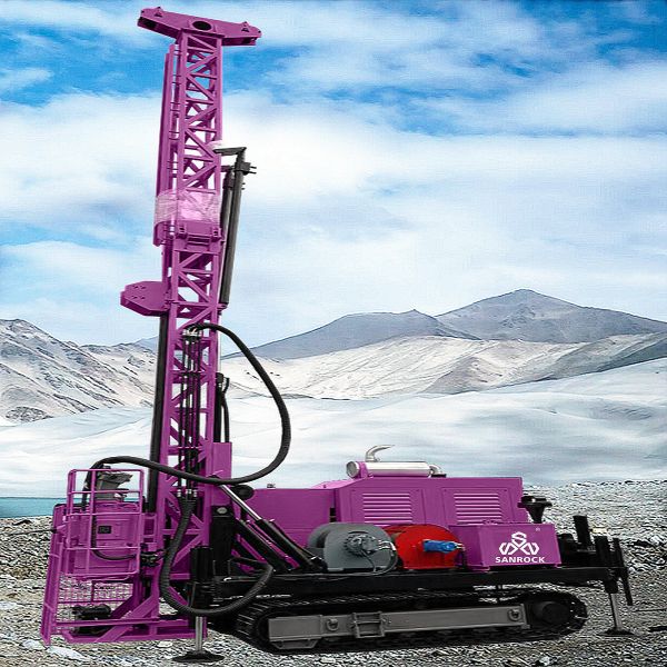 Core Drilling Rig With Mud Pump Hydraulic Exploration Equipment Geological Drilling Rig
