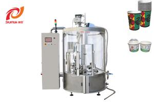 SKP-1N Rotary Yoghurt Plastic Cup Filling Packaging Machine