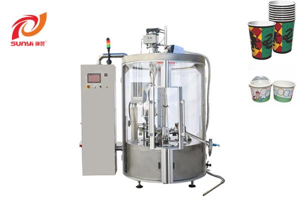 Quality SKP-1N Rotary Yoghurt Plastic Cup Filling Packaging Machine for sale