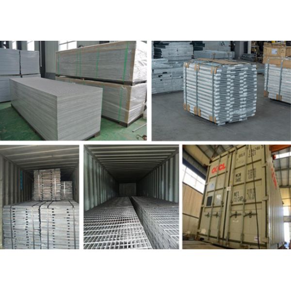Building Material Metal Galvanized Steel Bar Grating 20x5 3mm Thickness ISO 9001