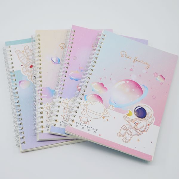 Customized School Student Environmentally Spiral Hardcover Nurses Notebook Professional Notebook Journal