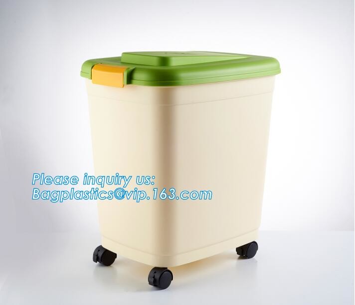 China Supply Pet Product Ceramic Dog Food Storage Container, Airtight Plastic Food Storage Container, Storage Barrel Pet
