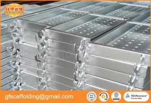 China Pre galvanized scaffolding catwalks for ring lock system and frame system 1800mm 1829mm for projects wholesale