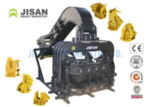 China Oem Odm Service Sk360 Sheet Pile Hammer , Excavator Mounted Sheet Pile Driver Ce Sgs wholesale