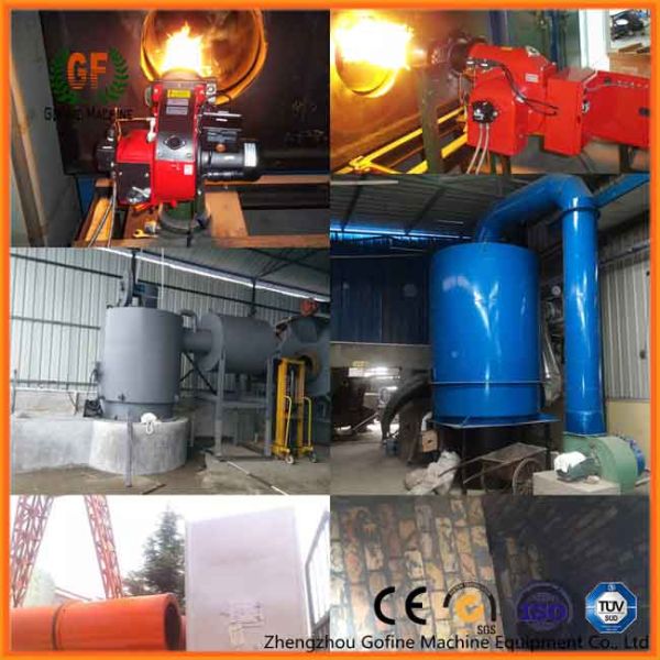 Industrial Fertilizer Processing Machine Chicken Manure Dryer Machine 1000kg/H Capacity