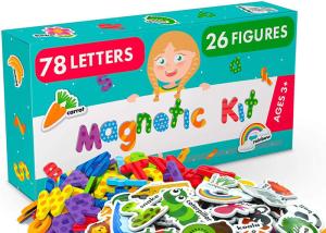 Customized Design EVA Foam Fridge Magnet Alphabets Numbers Set for Preschool Learning