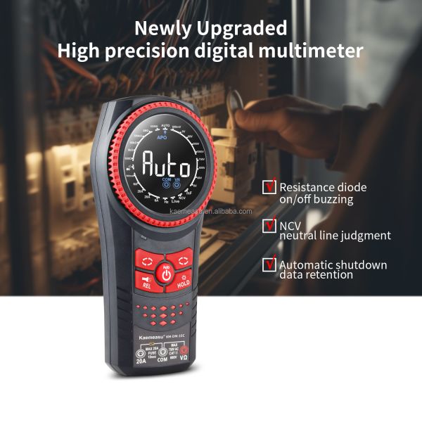 Auto Range Multimetro NCV Voltage Current Smart Digital Multimeter Tester Continuity Rotary Knob Professional Digital Multimeter