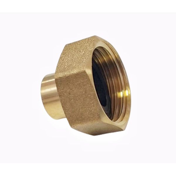 3/4Inch GHT Thread Lead Free Brass Fittings With Black Gasket