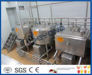 China 5000L/H Milk Production Plant /Beverage Processing Equipment With Bottle Package on sale