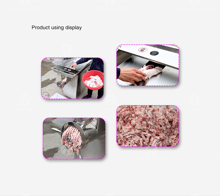 4KW Mashed Meat Mincer Machine Electric Commercial stainless steel multifunctional