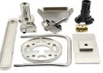Wire EDM Cnc Titanium Alloy TA1 PrecisionLathe Machine Parts Computerized