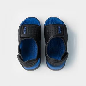 China Upper Strap Kids Slides Sandals , OEM Magic Tape Sandals wholesale
