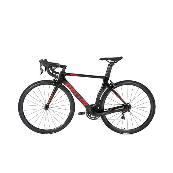 ConfRev Alu Alloy Wheel Road Bike Carbon Fiber Frame Racing Bicycle 700c 22 Speed V Brake for Men Load Capacity 120kg