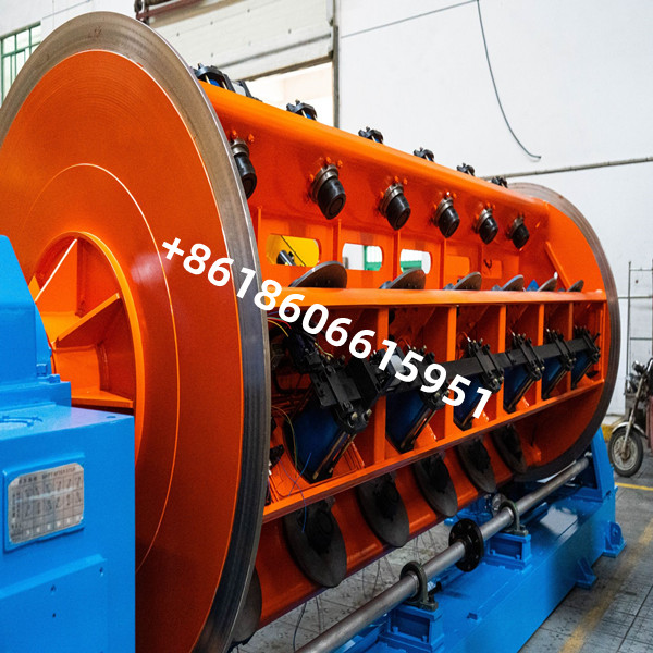 JLK-630/12+18+24 Rigid Cable Stranding Machine For Trapezoidal Wire