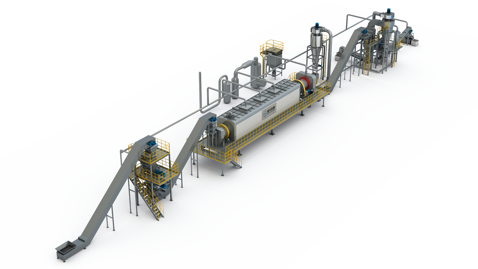 Stable 380V Waste SMP System Automatic For Lithium Battery Recycling