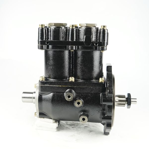 Genuine OEMME150697 Pneumatic Air Brake Compressor for Mitsubishi Fuso 6D24 Double cylinder Engine 35MM Crankshfat Diam