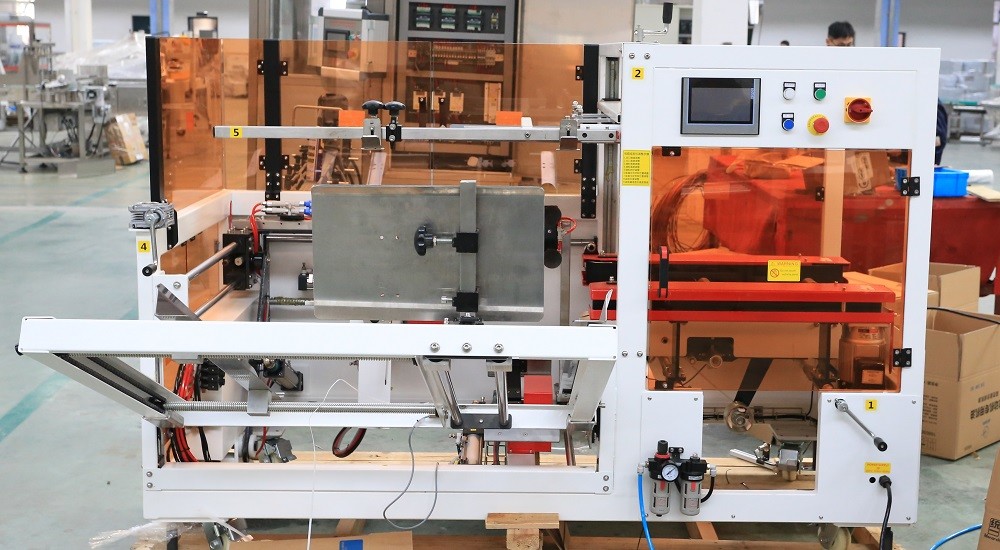 8-12 Cartons / Minute Auto Box Packing Machine Stainless Steel