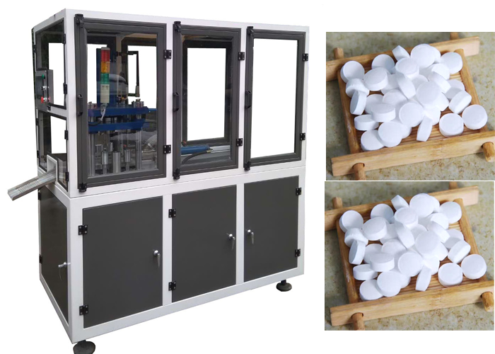 Reasonable Structure Rotary Tablet Press Machine , Salt Tablet Press Machine / Salt Block Making Machinery