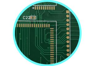 Telephone Fr4 PCB Boards In Panel Size With Process Edge / 1.6mm 2 layer pcb Board