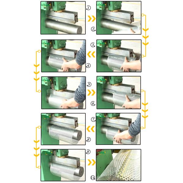 HDAF Car Air Filter Making Machine For Mesh Ends Hooking Pressing