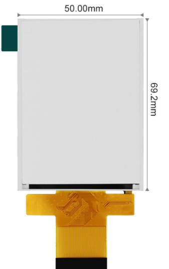2.8 Inch Small TFT LCD Display with 240x320 Pixels 18 BIT and 300 Brightness