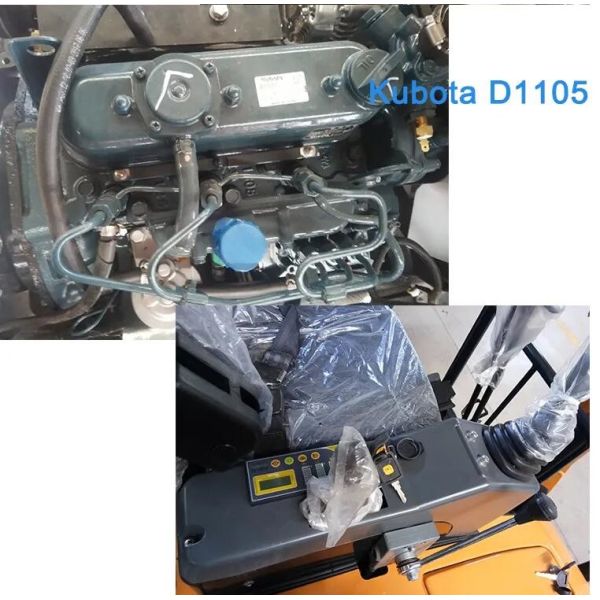 2000kg Tiny Mini Digger Euro 5 EPA Engine Mini Compact Excavator