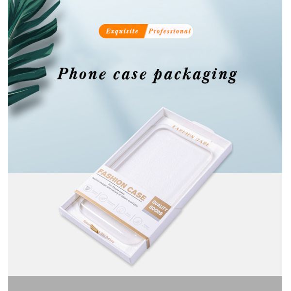 Blister PVC Phone Case Packaging Box With Window Custom Logo Cellphone Retail Packaging