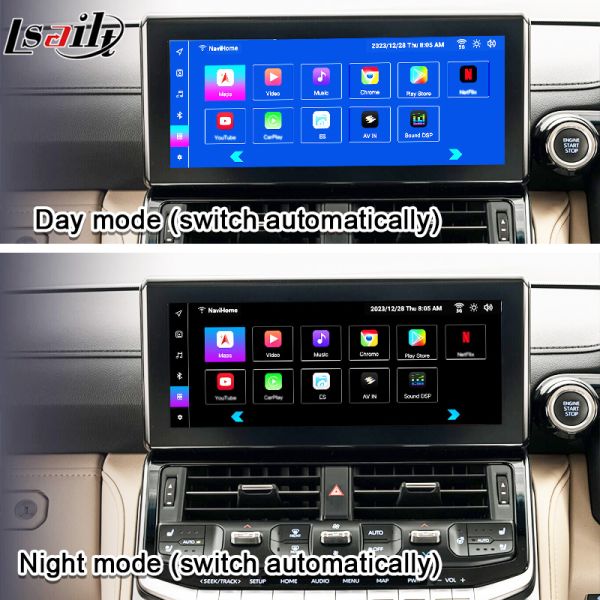 Lsailt OEM Android Upgrade Module for Land Cruiser 300 2022-Present Android Interface Integration YouTube, Waze, Play Store