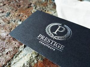China 600gsm Silver Stamped / Silver Edge Business Cards For Super Marketing wholesale