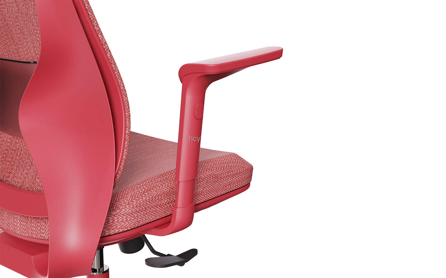 Modern Red Office Furniture Swivel Manager Chair with Adjustable Backrest and Design