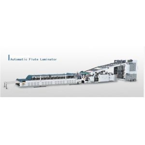 China Flute Automatic Packing Machine / Lamination Paper Machine With Spring Blade wholesale