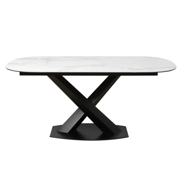 1700*900mm Ceramic Top Dining Table Easy Maintenance Practical Design